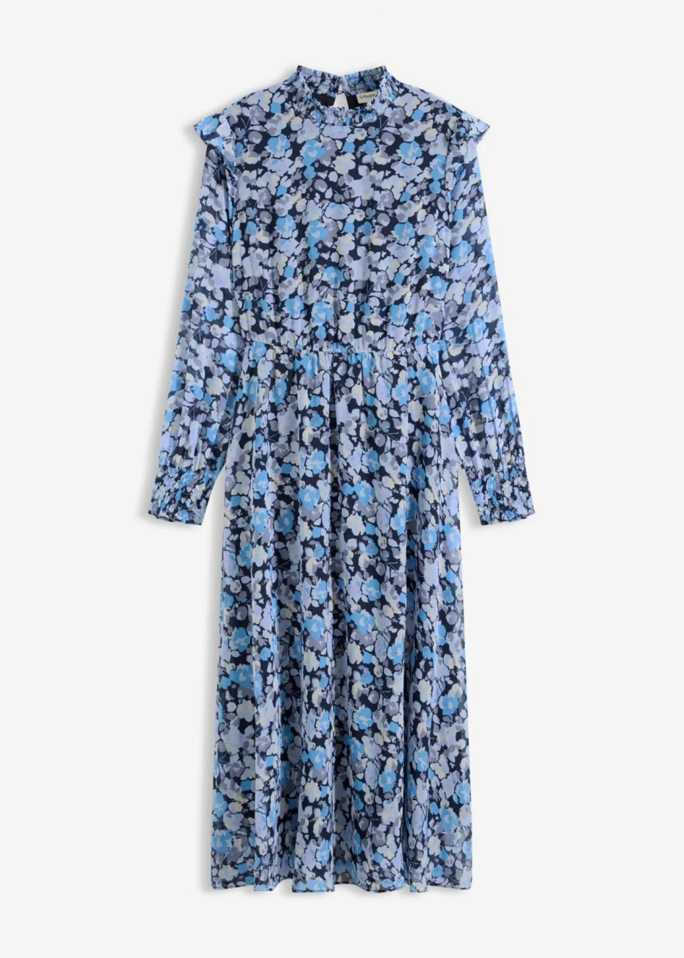Sale Vestido de gasa con cuello alto Mujer Tallas Pequeñas|Vestidos