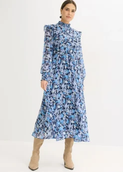 Sale Vestido de gasa con cuello alto Mujer Tallas Pequeñas|Vestidos