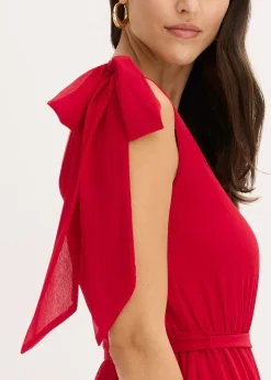 Online Vestido de gasa con detalles de lazo Mujer Vestidos|Ropa Elegante
