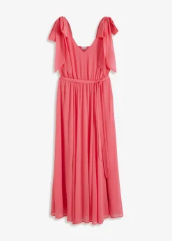 Clearance Vestido de gasa con detalles de lazo Mujer Vestidos|Ropa Elegante