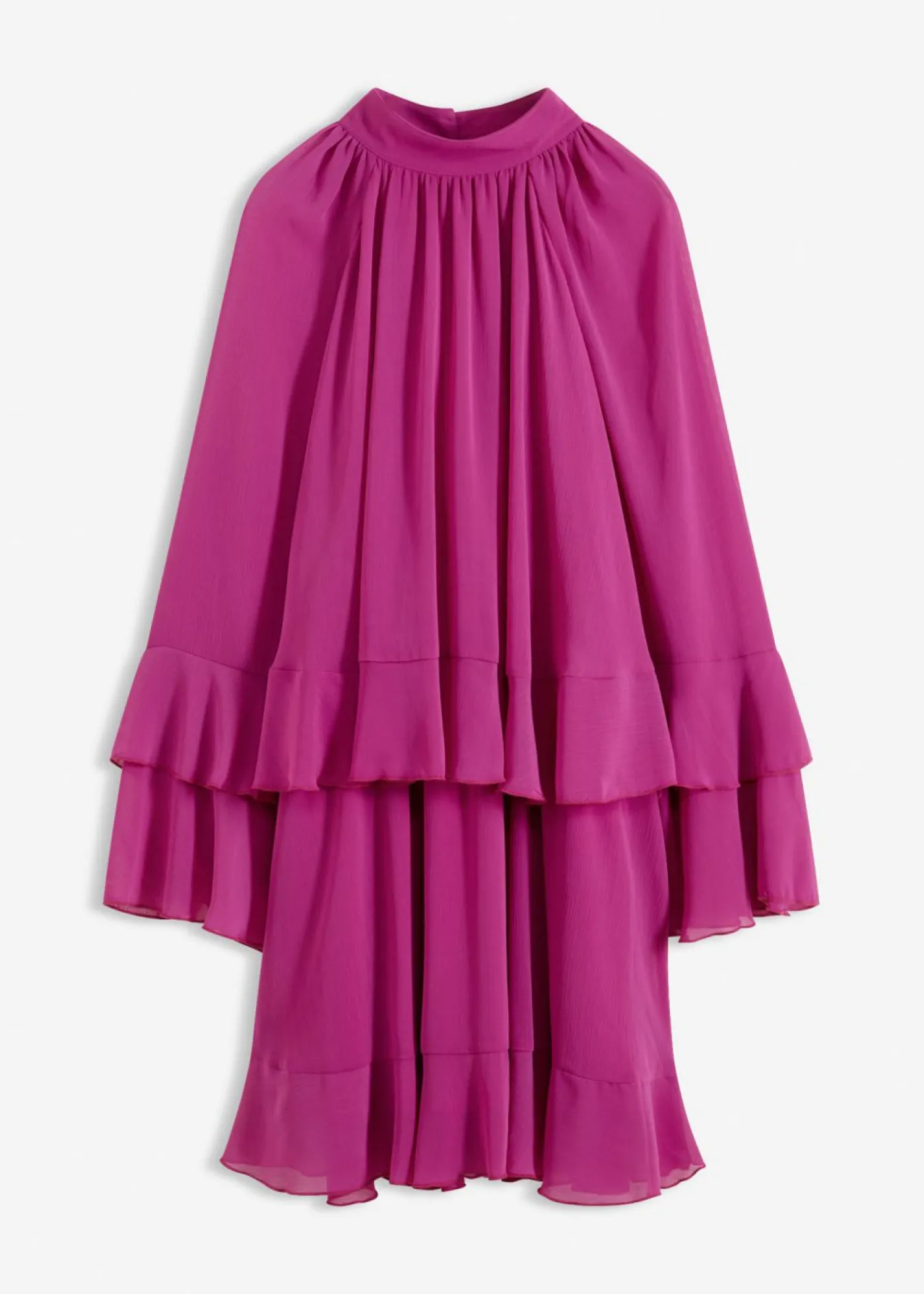 Online Vestido de gasa con volantes Mujer Vestidos