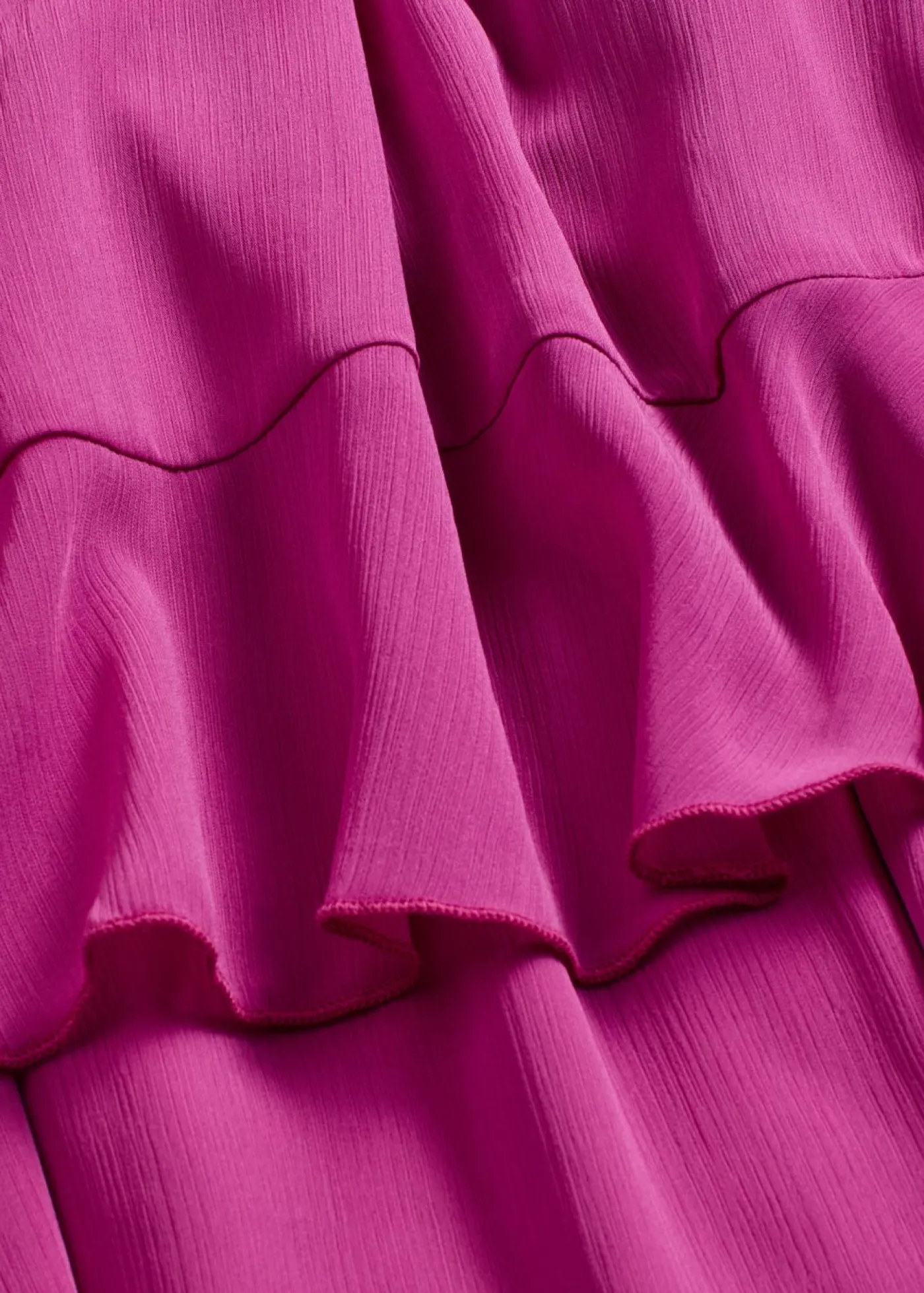 Online Vestido de gasa con volantes Mujer Vestidos