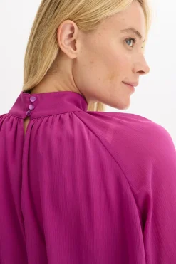 Online Vestido de gasa con volantes Mujer Vestidos