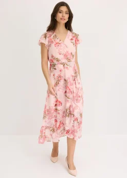 Sale Vestido de gasa con volantes Mujer Vestidos