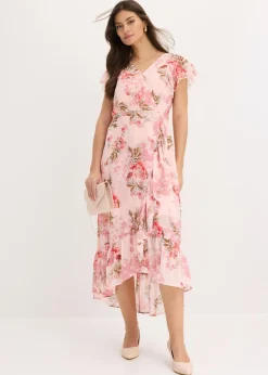 Sale Vestido de gasa con volantes Mujer Vestidos