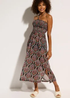 New Vestido de gasa para la playa Mujer Ropa De Playa|Vestidos
