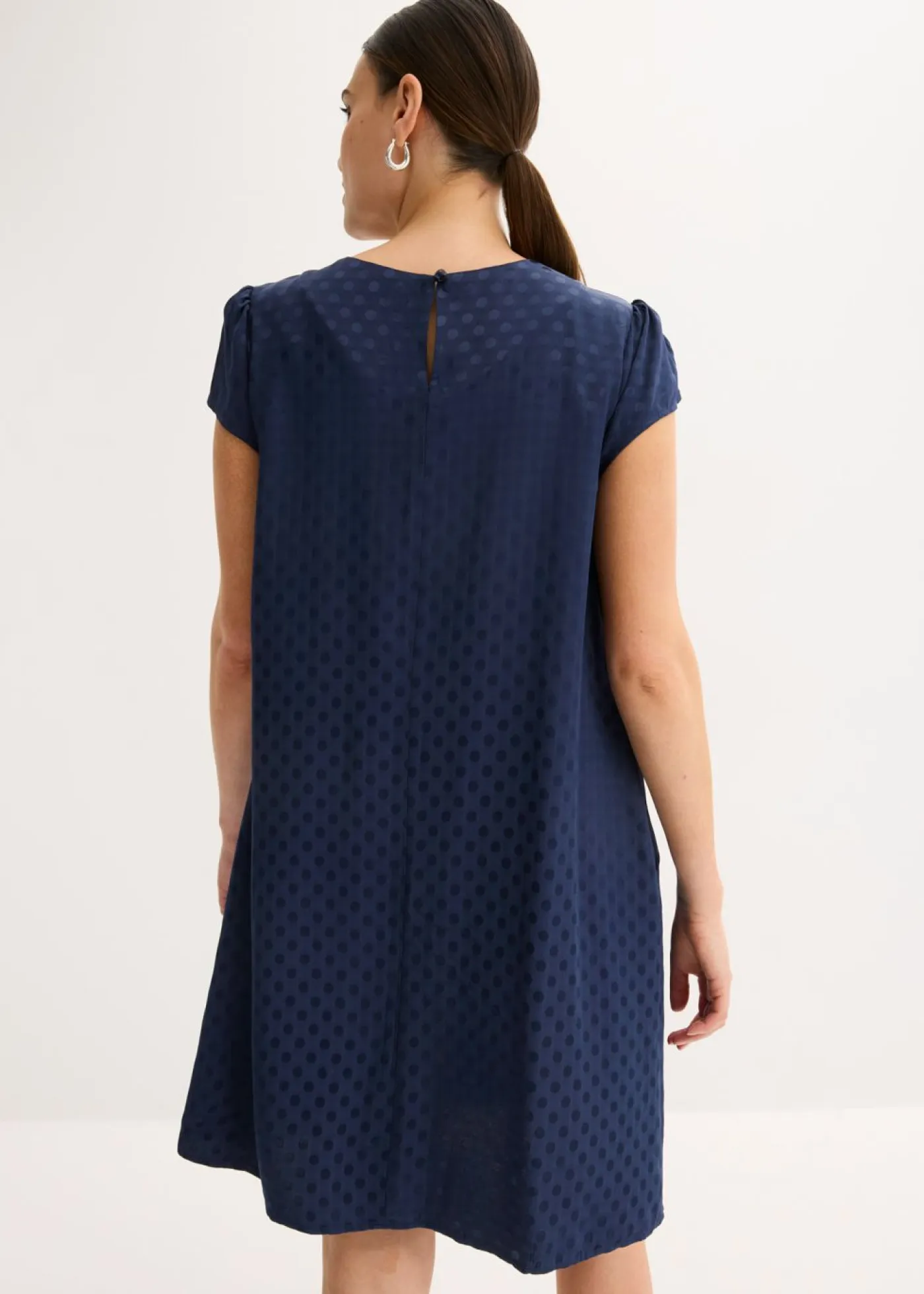 Best Vestido de jacquard con pinzas Mujer Vestidos