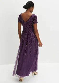 Outlet Vestido de lentejuelas Mujer Tallas Pequeñas
