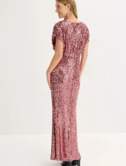 Clearance Vestido de lentejuelas Mujer Vestidos|Ropa Elegante