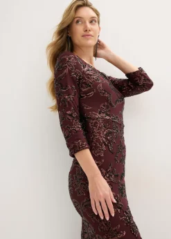 Online Vestido de lentejuelas con escote en la espalda Mujer Vestidos|Ropa Elegante