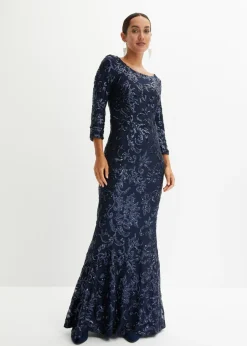 New Vestido de lentejuelas con escote en la espalda Mujer Vestidos|Tallas Pequeñas