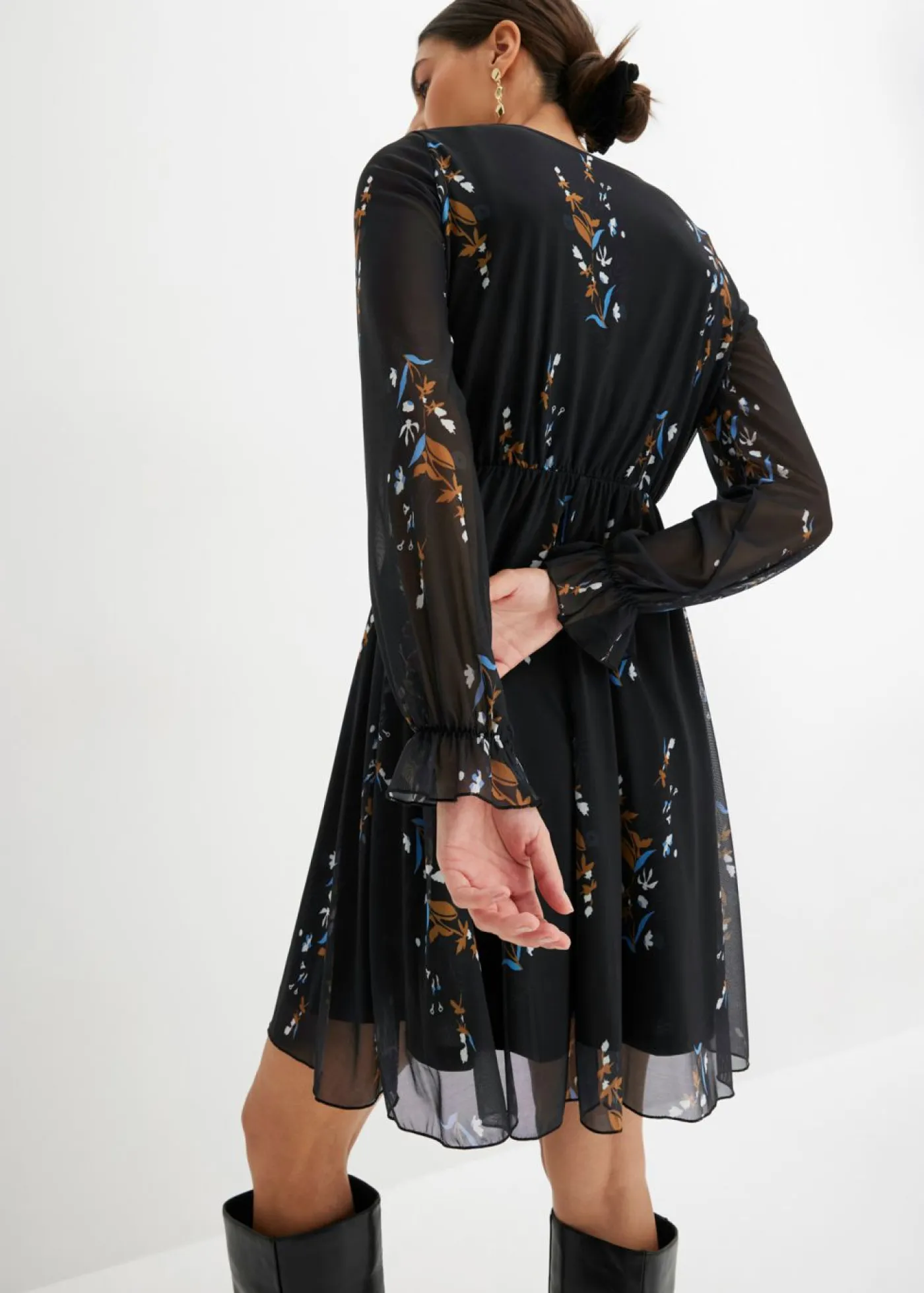 Vestido de malla Mujer Vestidos