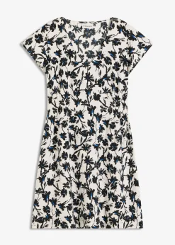 Discount Vestido de material estructurado con mangas de murciélago Mujer Vestidos