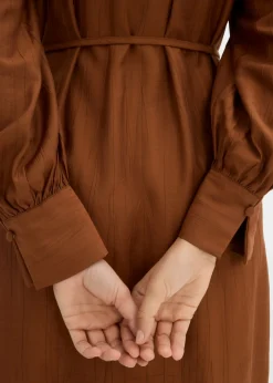 Online Vestido de maternidad y camisa de lactancia de viscosa fluida Mujer Premamá