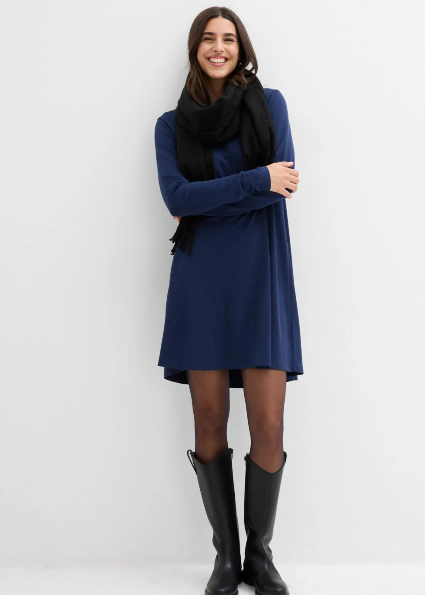 Clearance Vestido de mezcla de viscosa fluida Mujer Vestidos