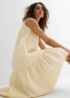 Discount Vestido de muselina ligera Mujer Vestidos