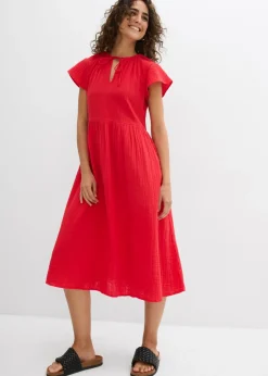 Sale Vestido de muselina suave Mujer Vestidos