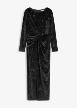 Online Vestido de noche con brillo Mujer Vestidos|Ropa Elegante