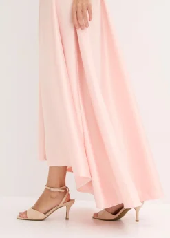 Outlet Vestido de noche de satén brillante con lentejuelas Mujer Vestidos|Tallas Pequeñas
