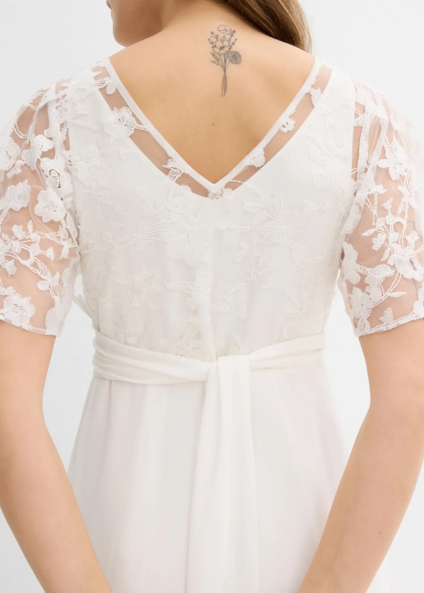 New Vestido de novia premamá 2 en 1 con función de lactancia Mujer Premamá