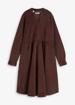 Clearance Vestido de pana de algodón Mujer Vestidos