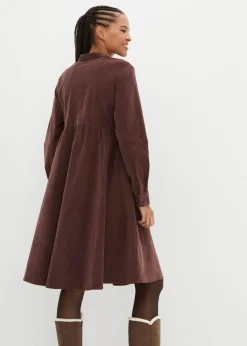 Clearance Vestido de pana de algodón Mujer Vestidos