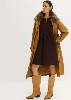 Clearance Vestido de pana de algodón Mujer Vestidos