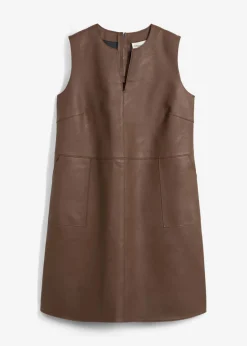 Best Vestido de piel sintética Mujer Esenciales|Vestidos