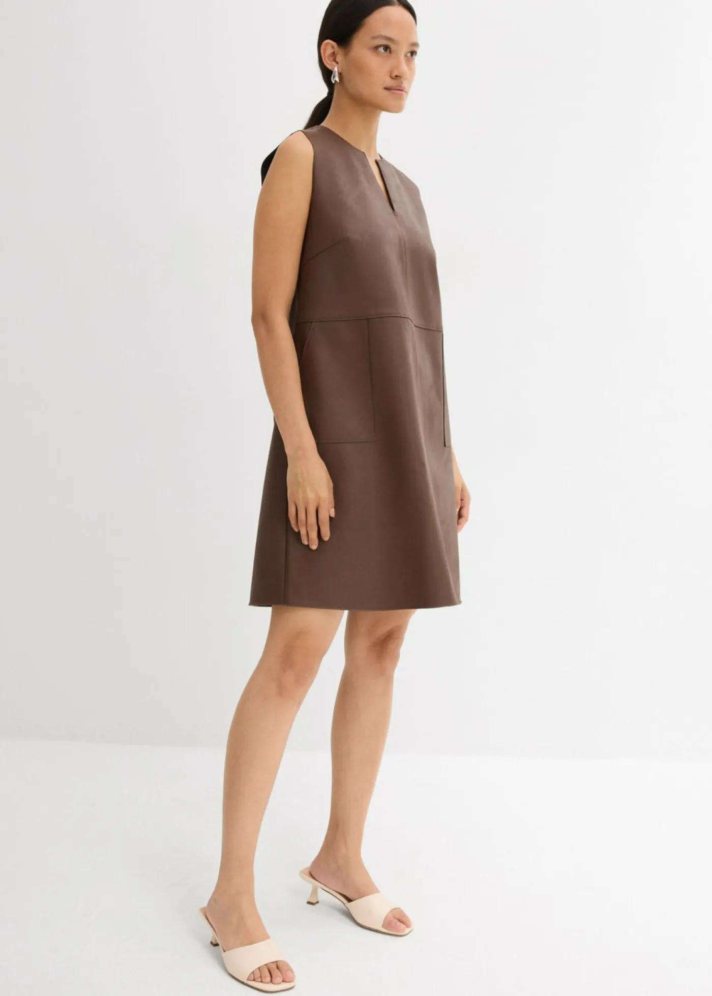 Best Vestido de piel sintética Mujer Esenciales|Vestidos
