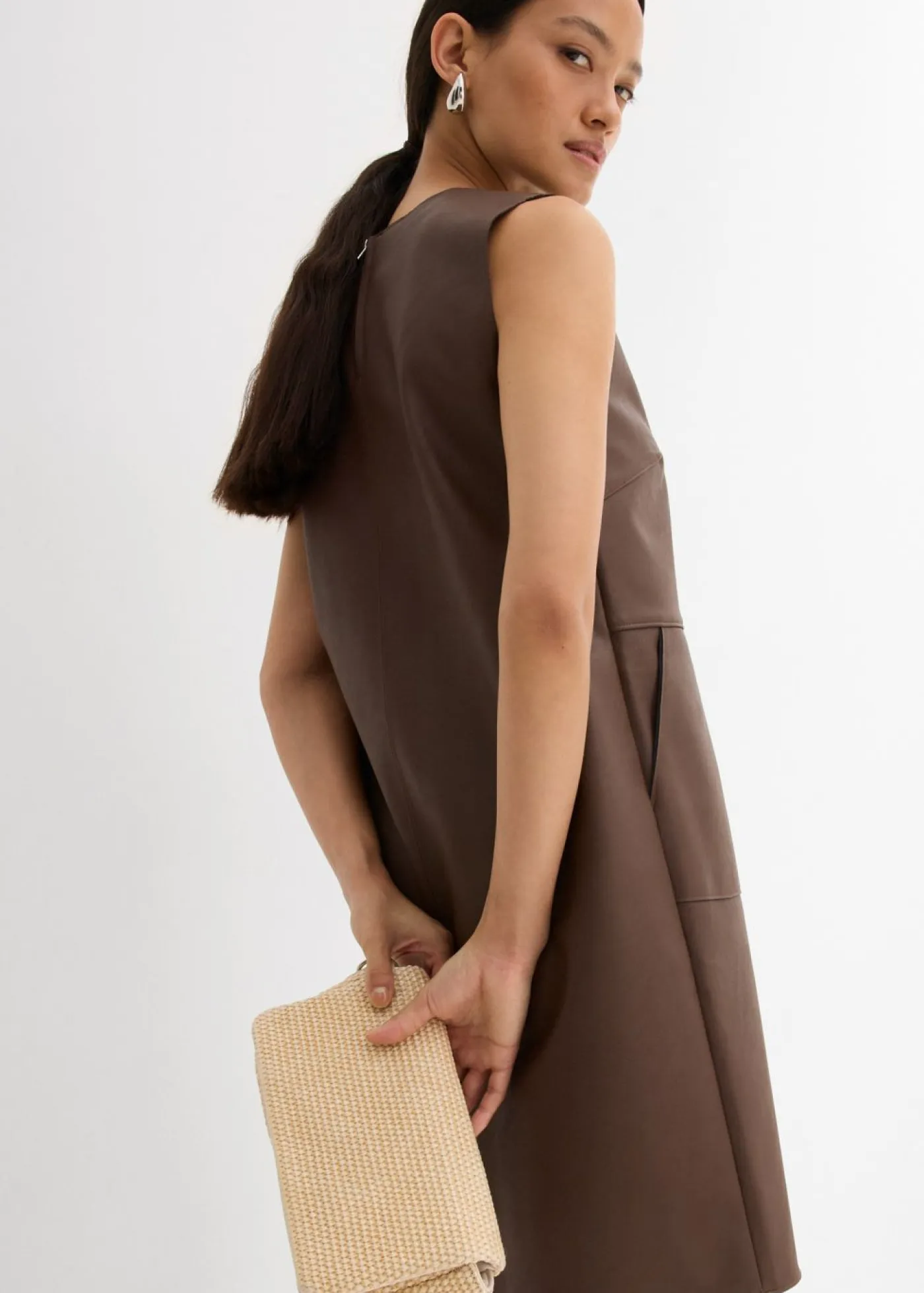 Best Vestido de piel sintética Mujer Esenciales|Vestidos