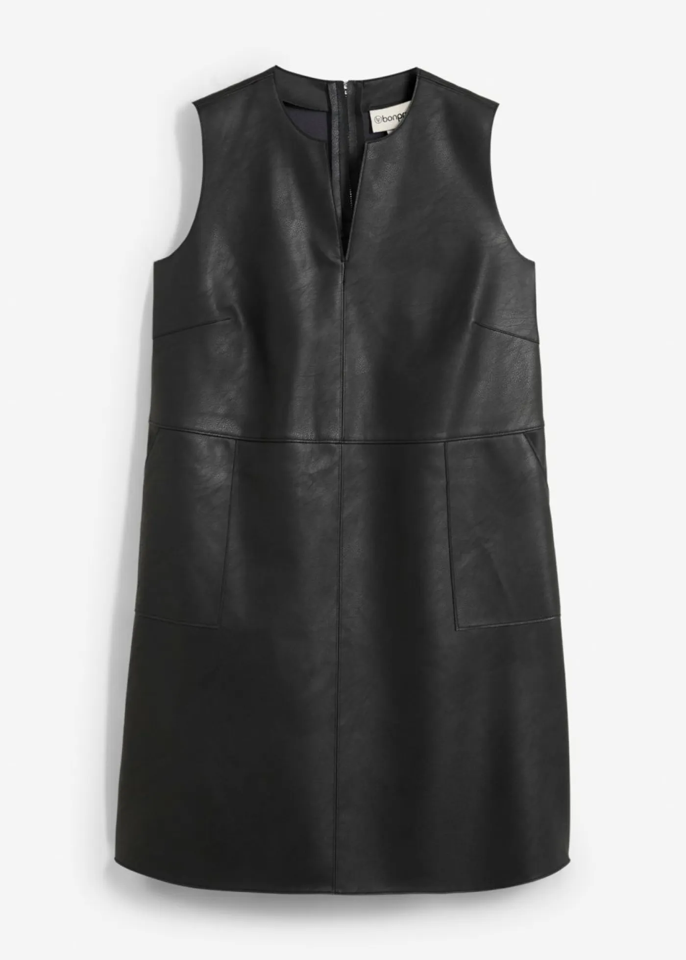 Online Vestido de piel sintética Mujer Esenciales|Vestidos