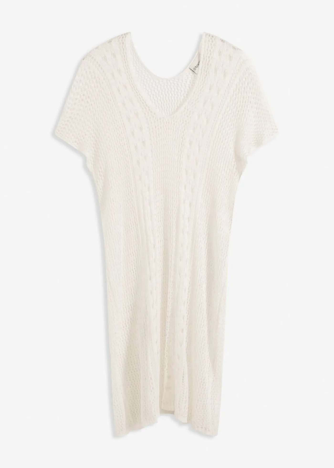 New Vestido de playa con aspecto de ganchillo de viscosa fluida Mujer Ropa De Playa|Vestidos