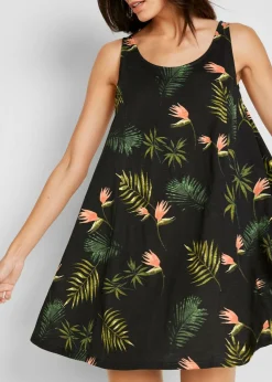 Hot Vestido de playa de algodón orgánico puro Mujer Ropa De Playa|Vestidos
