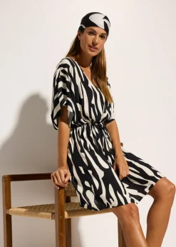 Sale Vestido de playa de viscosa Mujer Ropa De Playa|Vestidos