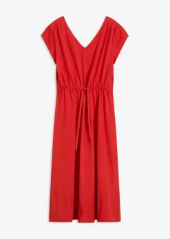 Vestido de popelín de algodón Mujer Vestidos