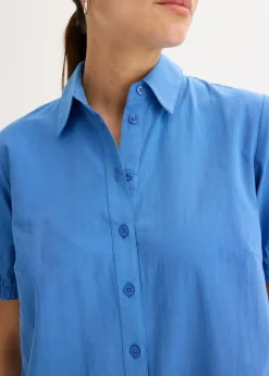 Hot Vestido de popelín de muselina Mujer Vestidos