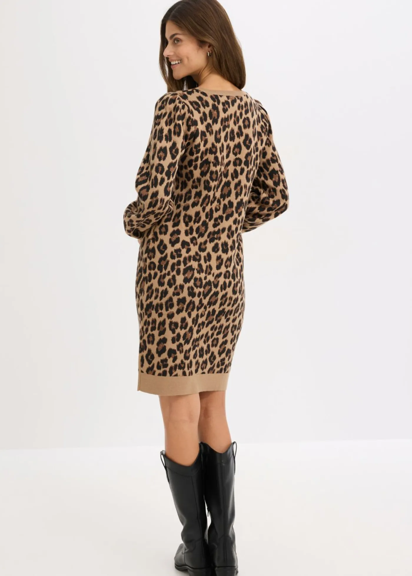 New Vestido de punto Mujer Vestidos|Tallas Pequeñas