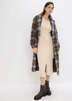 Discount Vestido de punto acanalado de mezcla de viscosa fluida Mujer Vestidos|Ropa De Punto