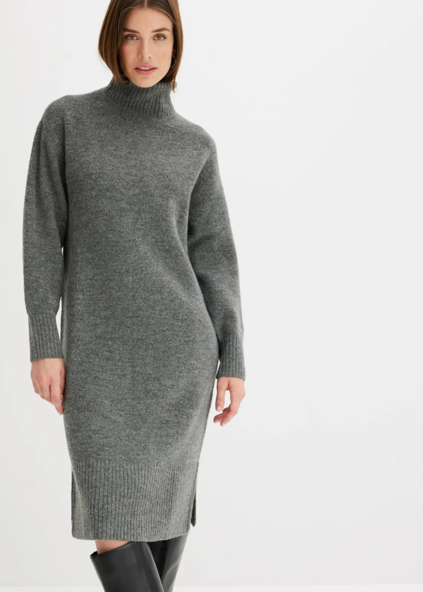 Best Vestido de punto con abertura Mujer Vestidos|Ropa De Punto