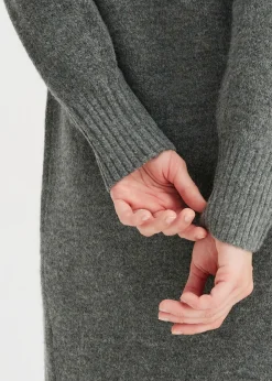 Best Vestido de punto con abertura Mujer Vestidos|Ropa De Punto