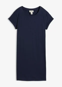 Clearance Vestido de punto con algodón orgánico puro Mujer Básicos|Vestidos