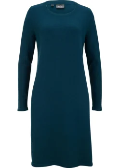 Hot Vestido de punto con algodón reciclado Mujer Básicos|Vestidos