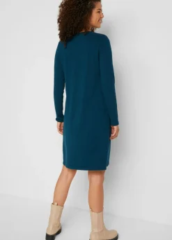 Hot Vestido de punto con algodón reciclado Mujer Básicos|Vestidos