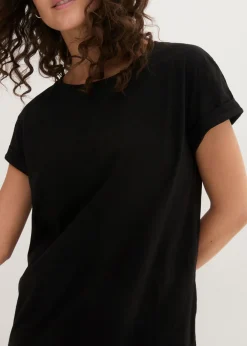 Sale Vestido de punto con algodón orgánico puro Mujer Básicos|Vestidos