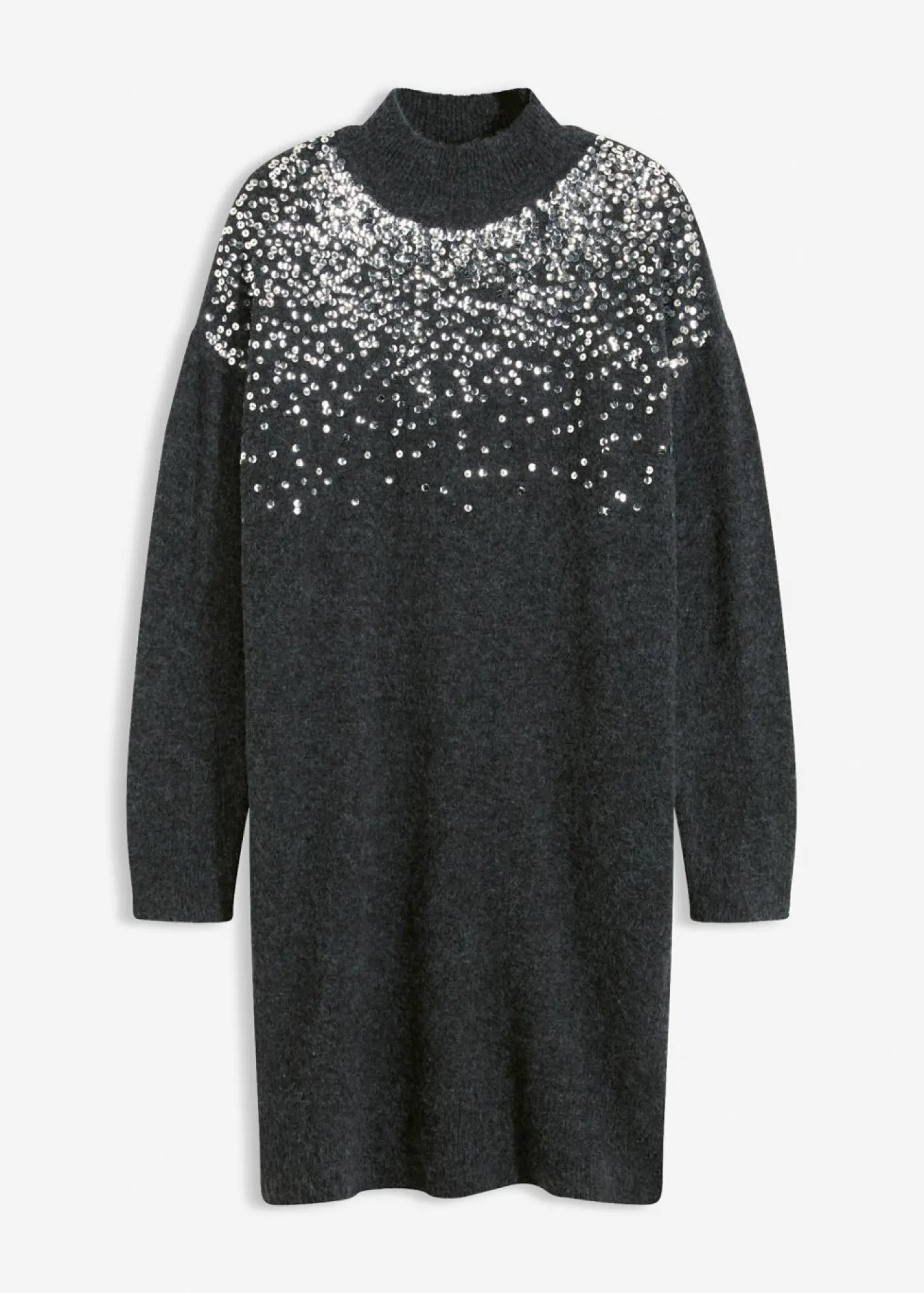 Online Vestido de punto con aplicaciones de lentejuelas Mujer Vestidos|Ropa De Punto