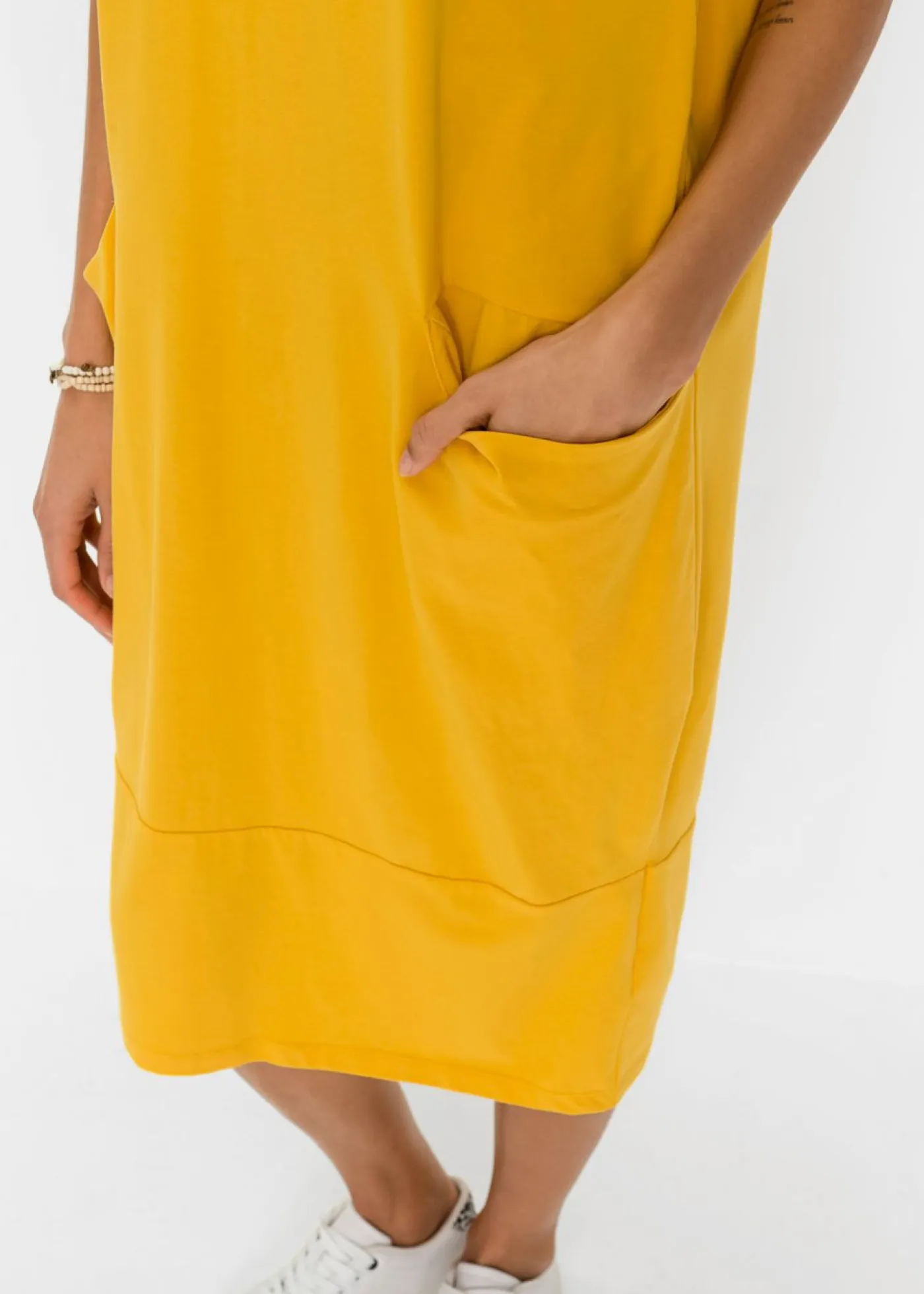 Clearance Vestido de punto con bolsillos Mujer Vestidos|Novedades