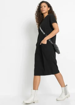 Vestido de punto con bolsillos Mujer Vestidos|Novedades