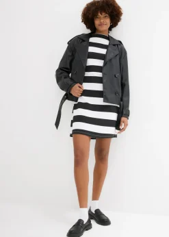 Sale Vestido de punto con cuello alto Mujer Vestidos