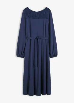 Sale Vestido de punto con encaje Mujer Vestidos