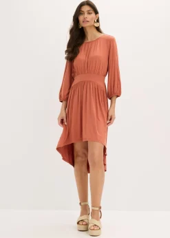 Sale Vestido de punto con fruncidos Mujer Vestidos